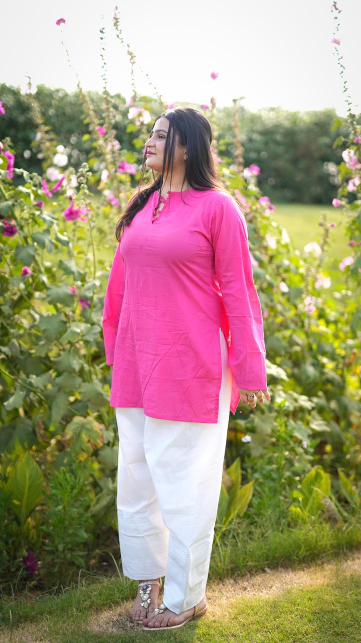 Farshi Mehfil - Gulabi - Kurti Only