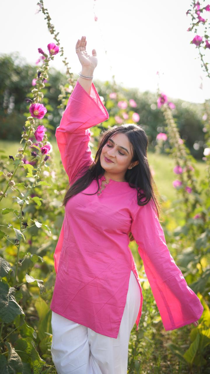 Farshi Mehfil - Gulabi - Kurti Only