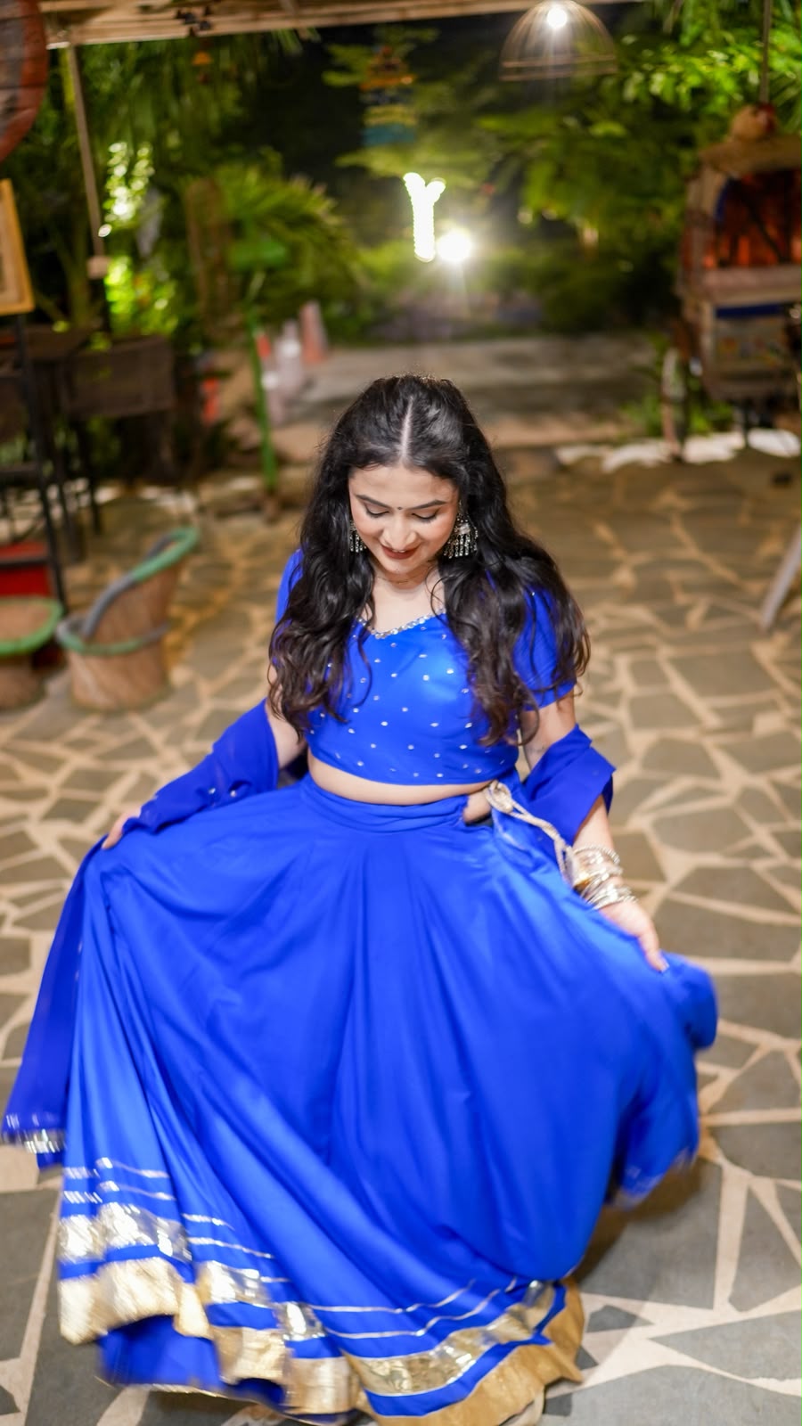 Lehriya - Royal Blue