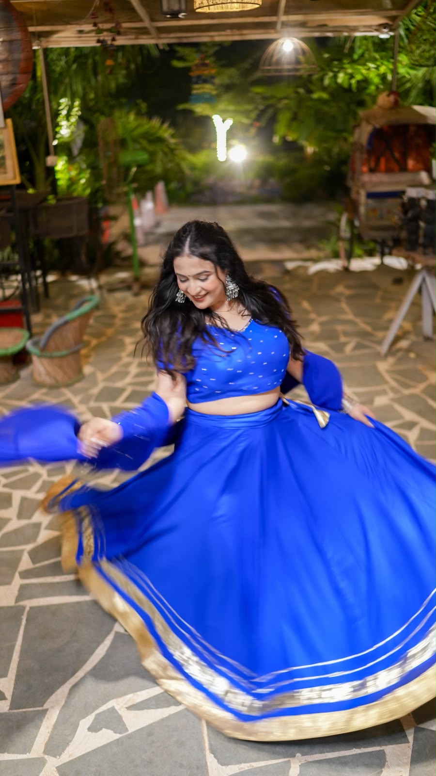 Lehriya - Royal Blue