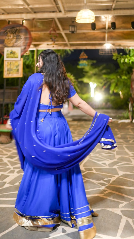 Lehriya - Royal Blue