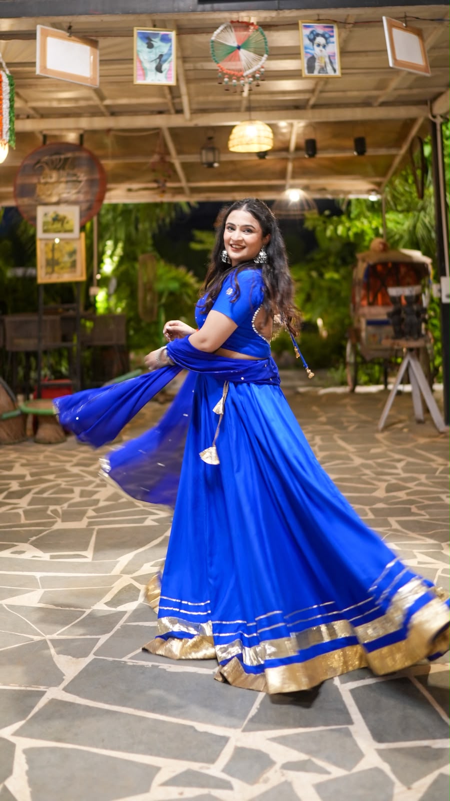 Lehriya - Royal Blue